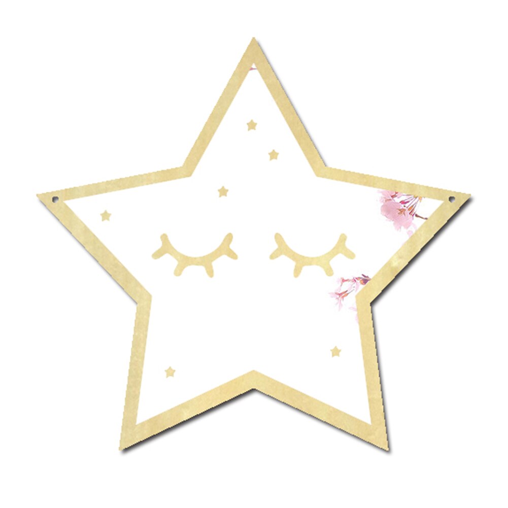 Mirror Small Wooden Hanging Cute Acrylic Cartoon Wall Decorative Home