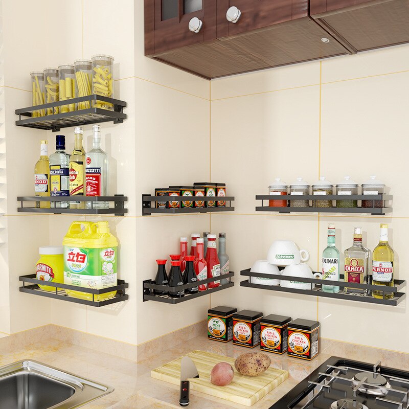 Kitchen Organizer Kitchen Rack Kitchen Appliances Decorative Storage for Kitchen, Bathroom, and Bedroom Modern Shelving