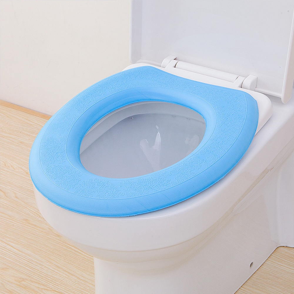 Eva Wc Cover Badkamer Warmer Toilet Seat Eva Waterdichte Toilet Seat Cover Pad Waterdicht Verwijderbare Toiletbril Pad