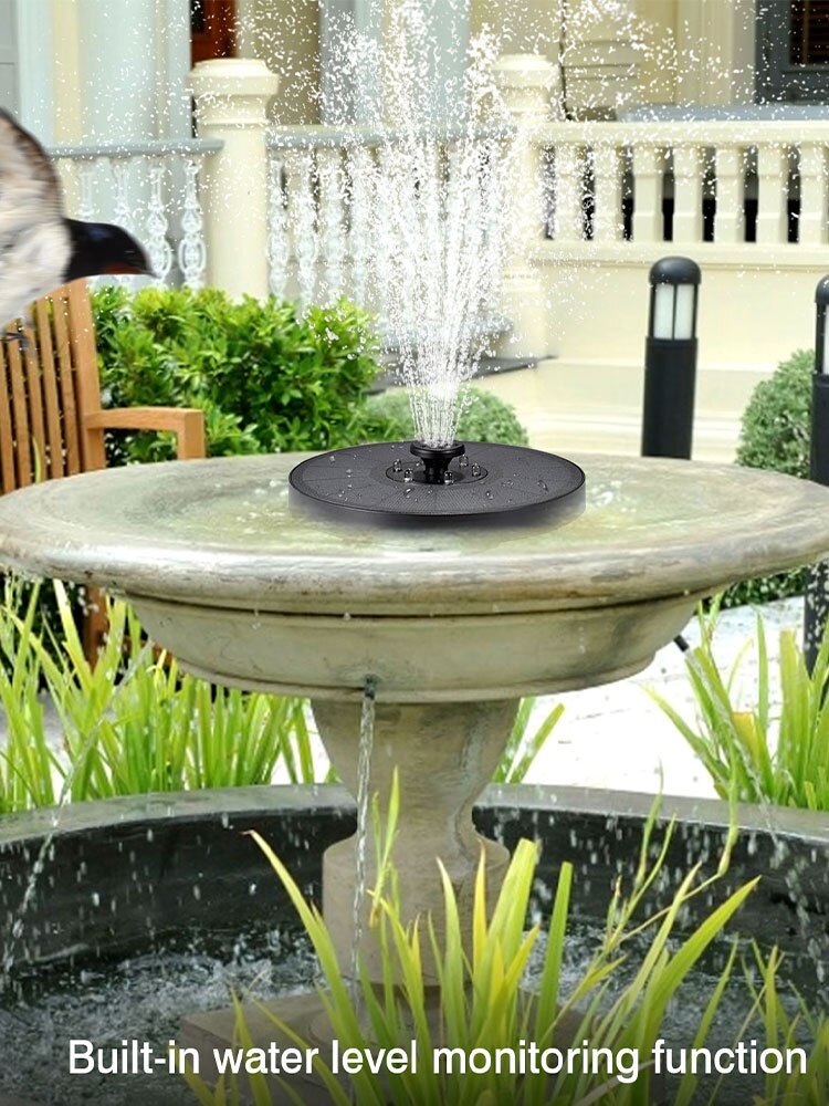 7V 3W Floating Solar Fountain Solar Water Fountain Garden Decoration Fountain Pool Pond Fountain Aquariums Gardens Fountain
