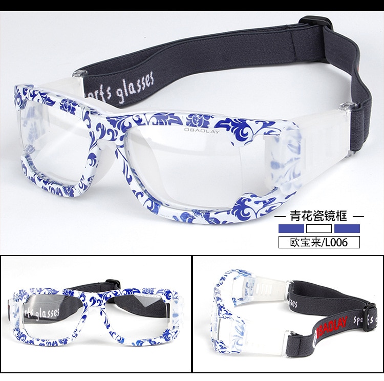 CAMO Basketball glasses Football Sports glasses Goggles eye glasses frame match optical lens for myopia nearsighted