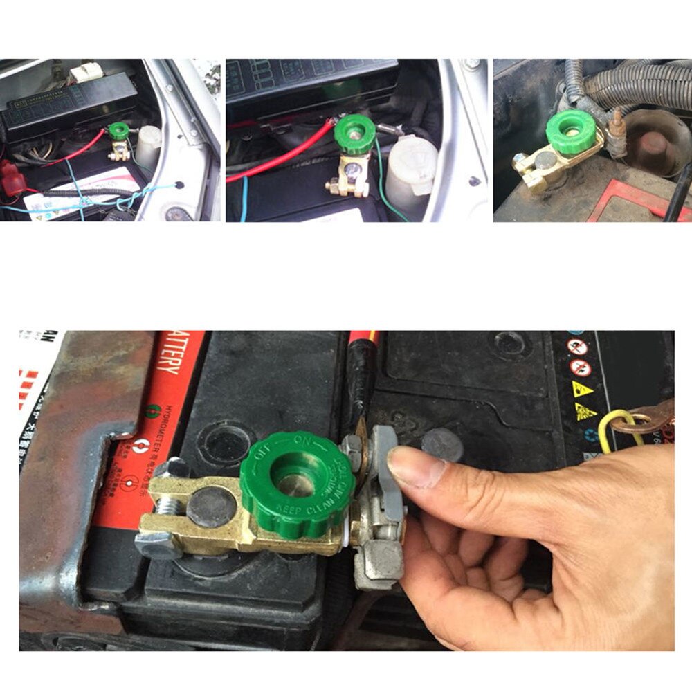 Auto Motorfiets Batterij Terminal Link Quick Cut-off Switch Rotary Disconnect Isolator Auto Vrachtwagen Auto Auto Parts