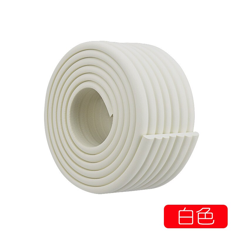 Baby Safety Proofing Edge Corner Guards Desk Table Corner Protector Children Protection Furniture Bumper Corner Cushion: Ivory