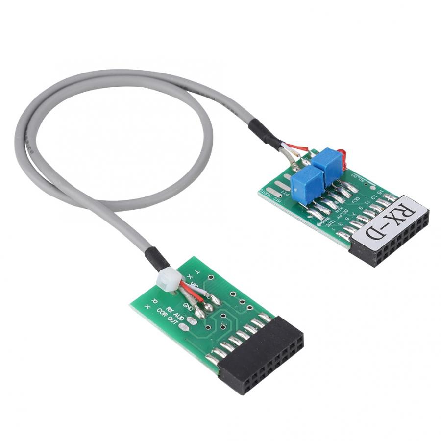 Cable conector de repetidor de Radio TX/RX-D, retardo de tiempo para Motorola GM300, GM338, GM3188, GM3688, Walkie Talkie Ham, transceptor de Radio Hf