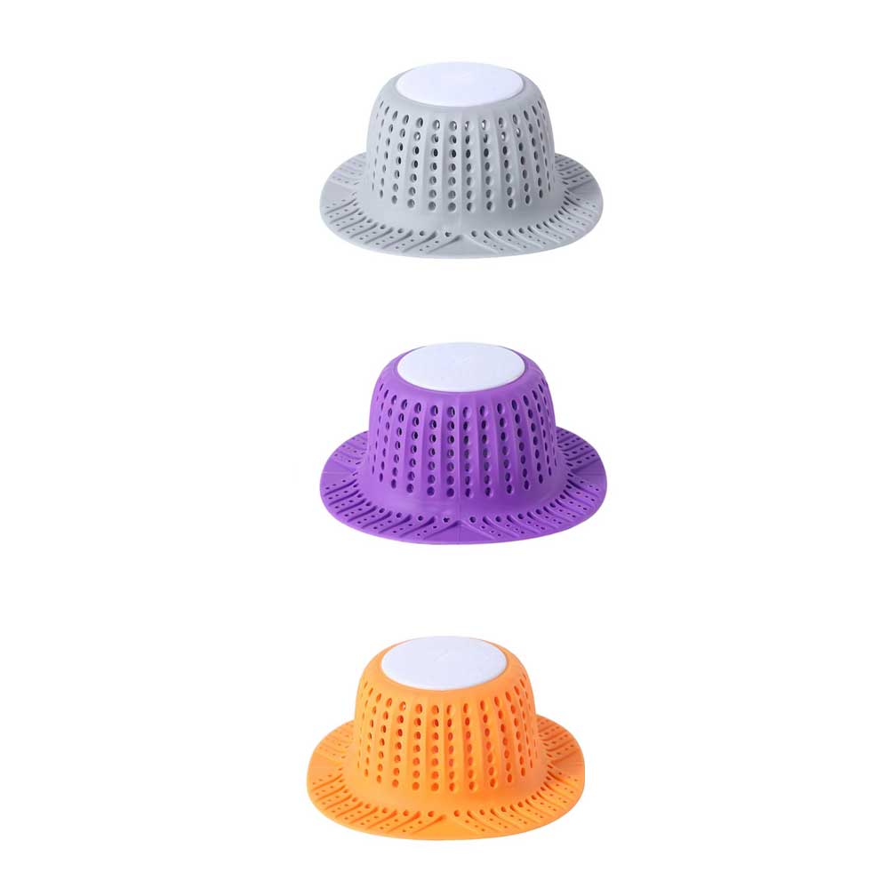 Bathtub Drain Hair Catcher Collapsible Drain Protector for Pop-Up and Regular Drains of Shower Bathtub Tub Bathroom Sink: green