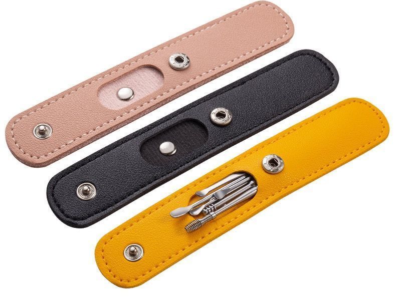 6PCS Earwax Remover Ear Cleaner Earpick Sticks Wax Removal Tool Trimmer Curette Ear Pick Cleaning Ear Spoon Health Care Earpick