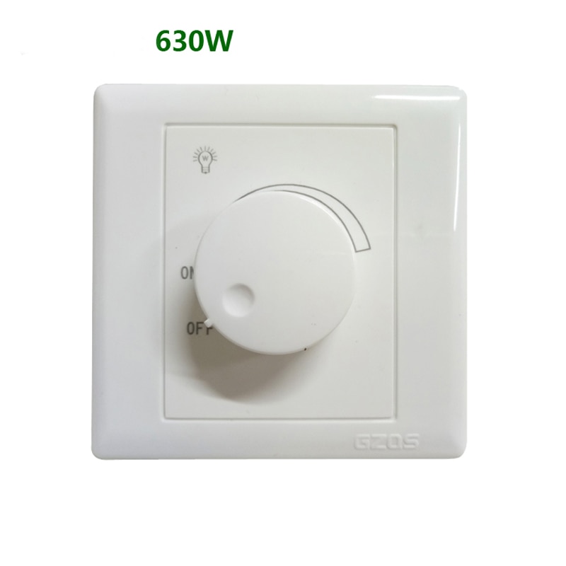 630 Watt LED Dimmer 110 V 220 V führte Elektronische licht regler unterputz Stufenlose dimmen Tafel