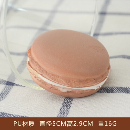 1 stk madfotografering indretning simulation donuts macaron rekvisitter mad model dessert bord snack dekoration kunstig kage boligindretning