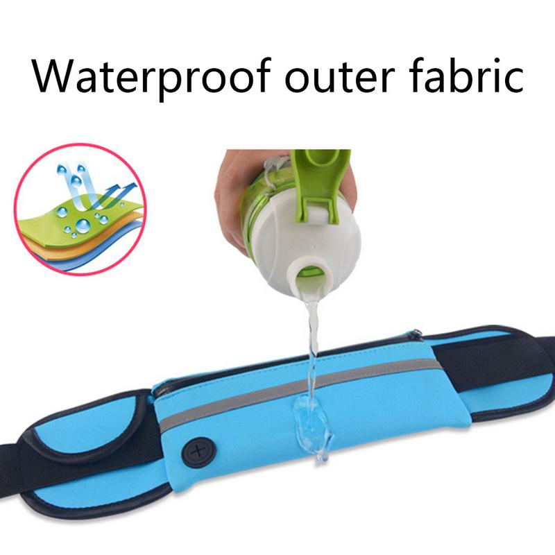 Draagbare heuptas voor buiten hardlopen, heuptassen, waterdichte heuptassen, heuptassen voor dames, heren, wandelen, fietsen en klimmen.