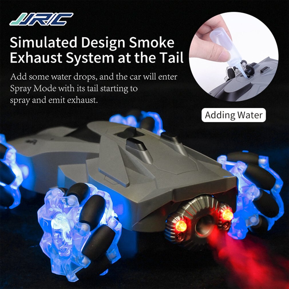 JJRC Q92 1:24 2,4G 4WD 360 Grad kippen Simulation sprühen Nacht Blendung Wirkung Reifen Dynamische Klang Wirkung RC Kunststück Auto Modelle spielzeug