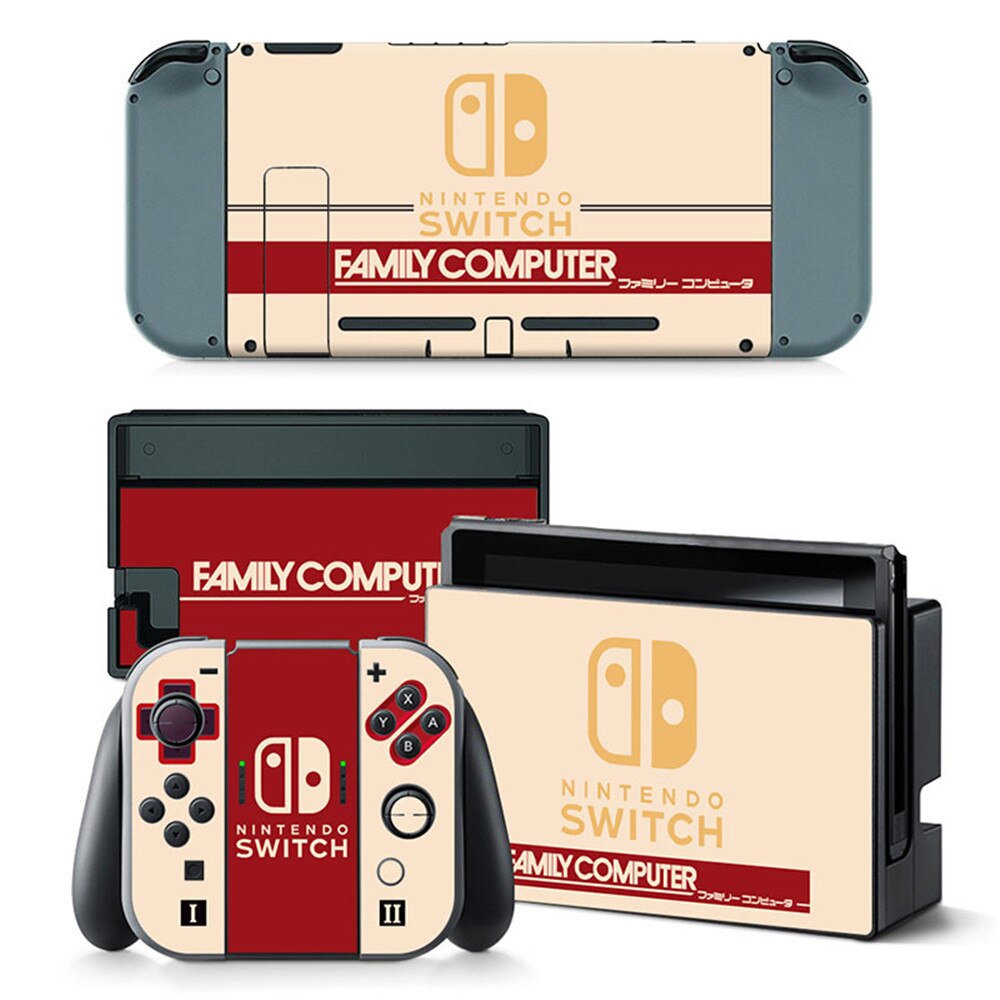 Factory supply directly grey camo skin stickers for Nintendo Switch console game decals: TN-switch-5353