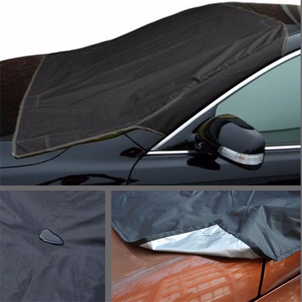 Automobile Magnetic Sunshade Cover Car Windshield Snow Sun Shade Waterproof Protector Cover Car Front Windscreen Cover