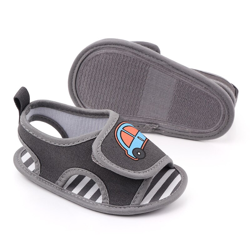 Chaussures d'été antidérapantes respirantes pour bébés filles, sandales de bonne à semelles souples pour les premiers pas des tout-petits,