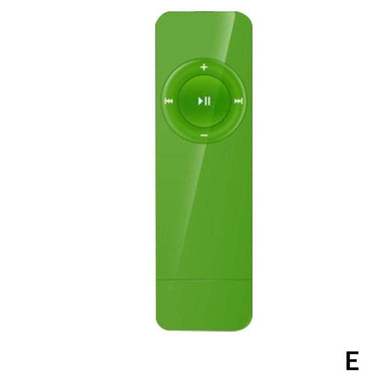Lecteur USB longue bande, carte enfichable, disque MP3 avec baladeur étudiant anglais U, lanière d'écoute I3G2: One-size-green