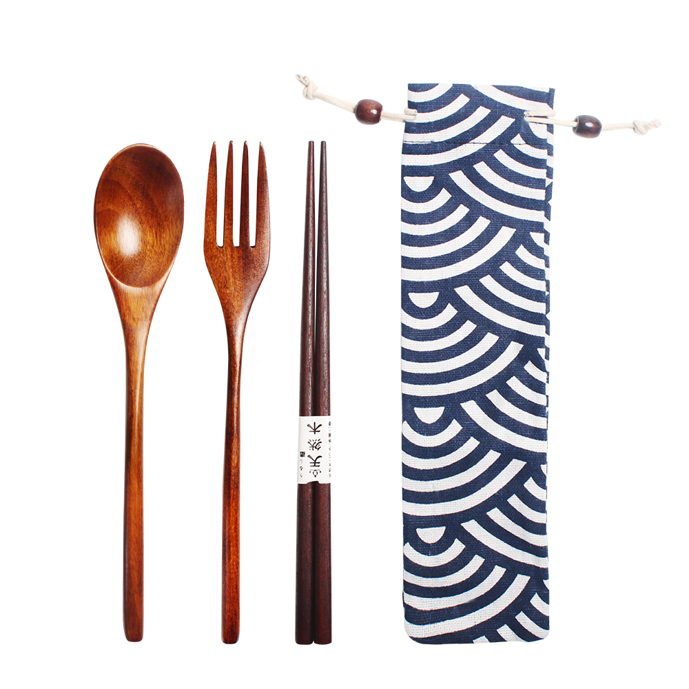 Wooden Lunch Box Kit Japan Style Bento Box for Kids Sushi Container 1Layer Tableware Student Wooden Lunch Box with Compartments: 15