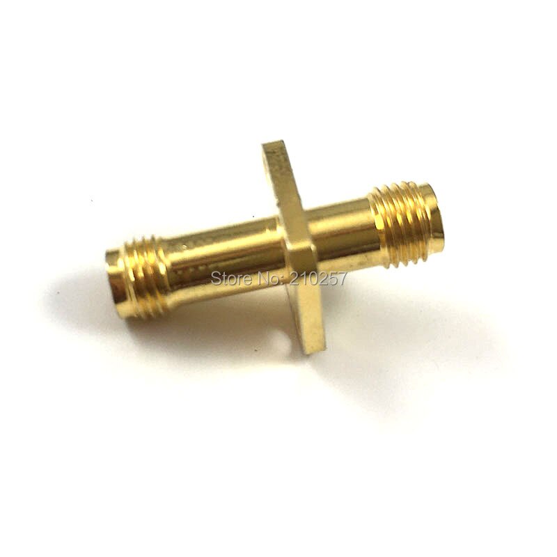 10pcs RF Connector SMA Female to SMA Female For Two Way Radio SMA-F to SMA-F Antenna Adaptor