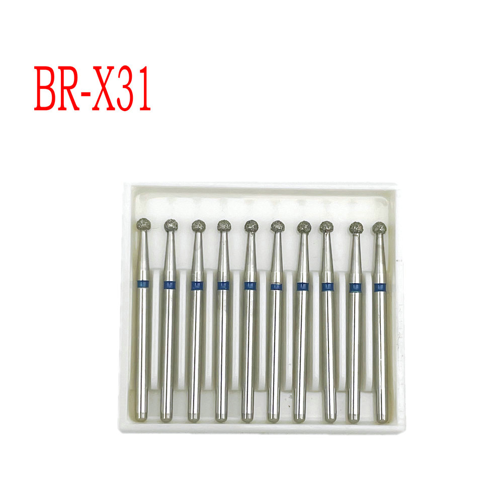 5/10pcs Extra Long Dental Diamond Burs FG Diamond 1.6mm Shank for High Speed Handpiece Burs Dentist Tools