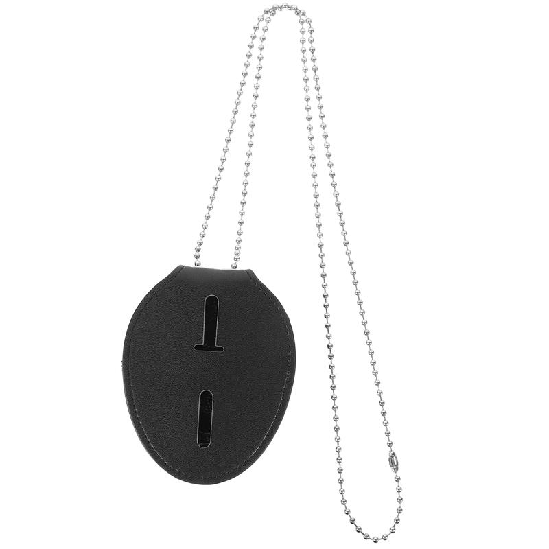 Id Card Holder Police Badge Belt Clip Protector Protective Sleeve Name Security Versatile Police Badge Holder Card