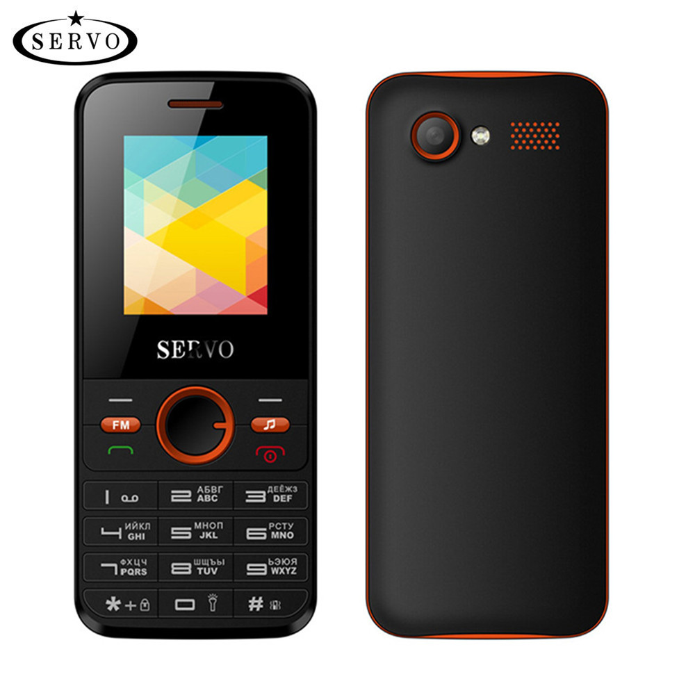 Originele Servo Telefoon 1.77 Inch Dual Sim-kaart Gprs Spreadtrum6531DA Mobiele Telefoon Trillingen Buiten Fm Radio Gsm Unlocked Mobiele Telefoon