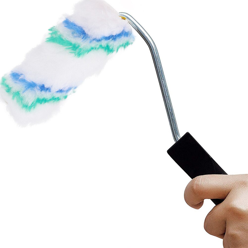 24pcs Paint Rollers Covers Mini Polyester Durable Reusable Paint Roller Cover Wall Painting Tools