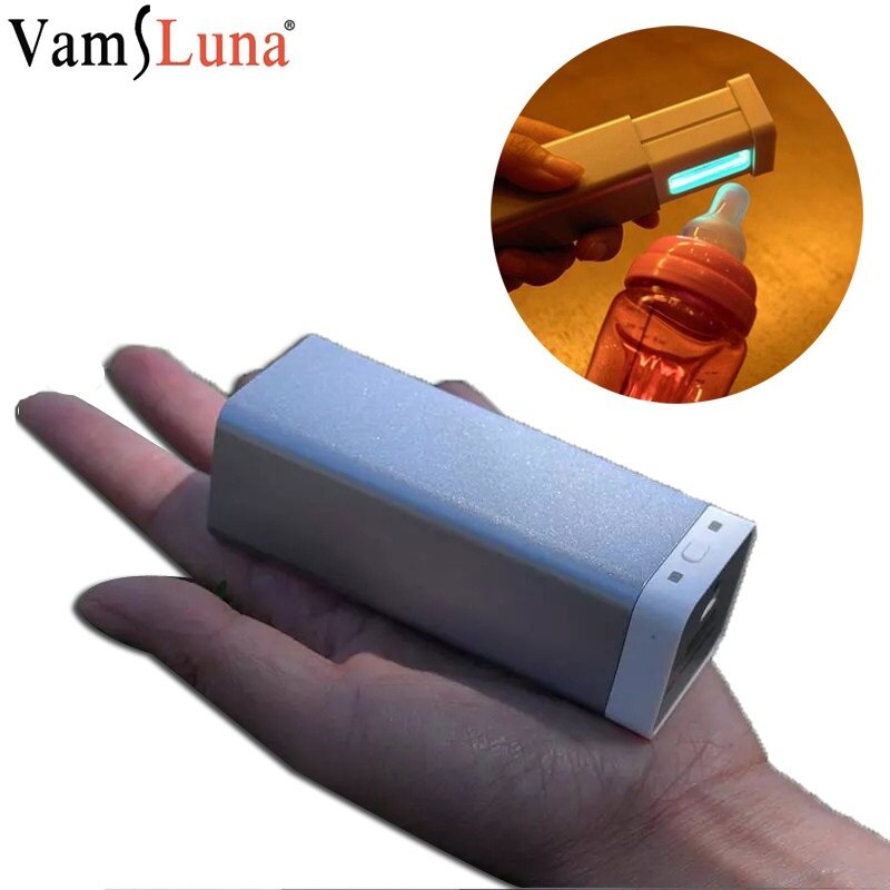 Portable Ultraviolet Germicidal Light Kill Bacterial LED Disinfection sterilization UV Lamp USB charge for Home Travel Germs: Default Title