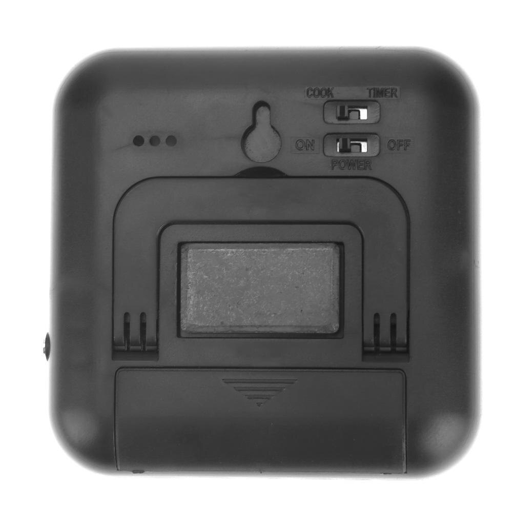 Electronic Thermometer Timer Food Meat Temperature Meter Gauge with Probe Kitchen Foods Cooking BBQ Thermometer Kitchen Tools