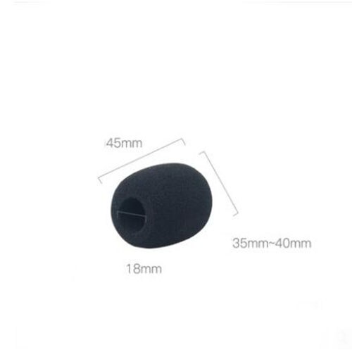XRHYY 5 Pack Soft Thicken Non-Toxic Waterproof Studio Foam Microphone Cover Head Protective Conference Microphones Sponge Cap: Blue