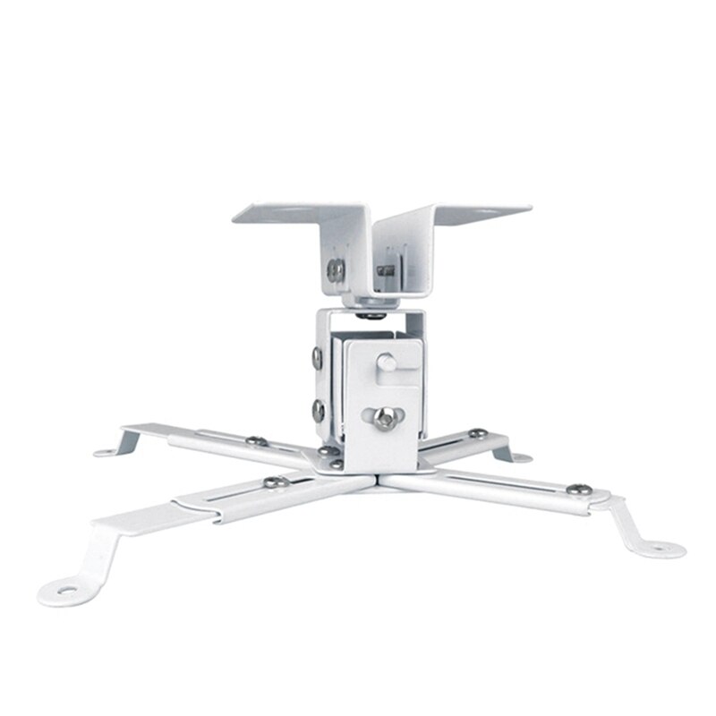 Projector Mount,Universal Full Motion Ceiling Bracket with Extendable Arms Swivel Mount for Home and Office Projector