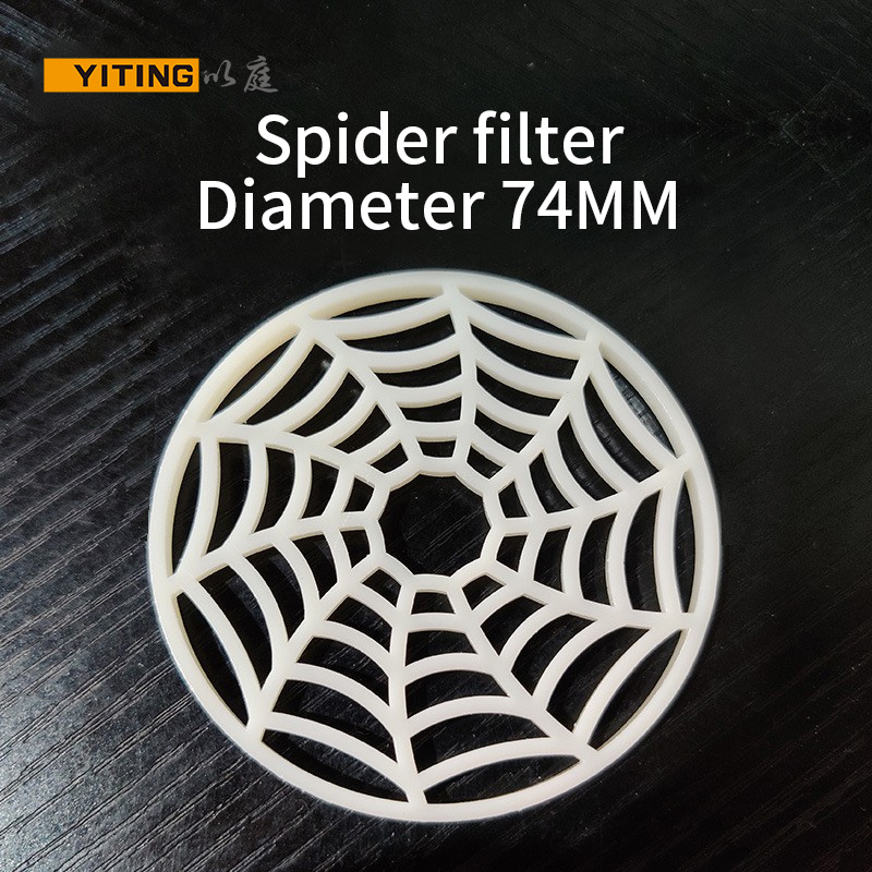 Yiting 304 Roestvrij Staal Afvoerputje Filter Plastic Filter Anti-Haar Directe Installatie Te Schoon Vuil En Blokkades: Spider filter