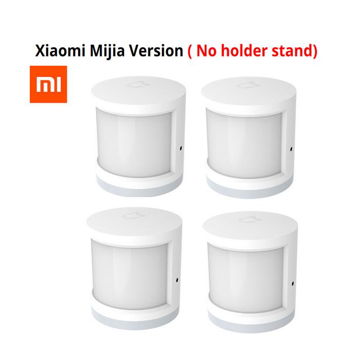 Aqara Menselijk Lichaam Sensor Smart Body Beweging Motion Sensor Zigbee Verbinding Houder Stand Mi Thuis App Homekit Via Android & ios: 4pcs mijia version