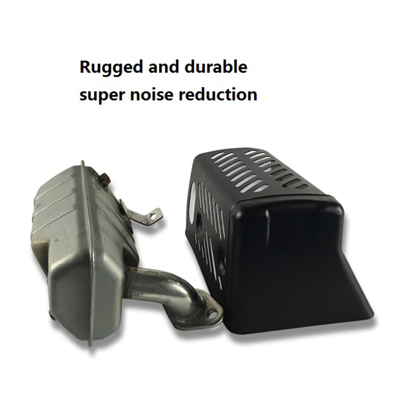 Ensemble de silencieux d'échappement EY20, couvercle de remplacement, pour ROBIN SUBARU 5HP 183CC, moteur 4 temps