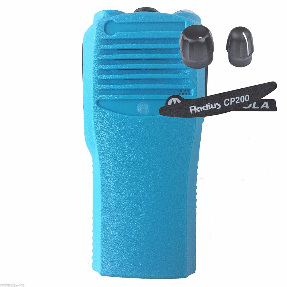 PMLN4553 Blue Front Behuizing Case Voor Motorola CP200 Draagbare Twee Manier Radio Walkie Talkie Opknappen Refurb Kit
