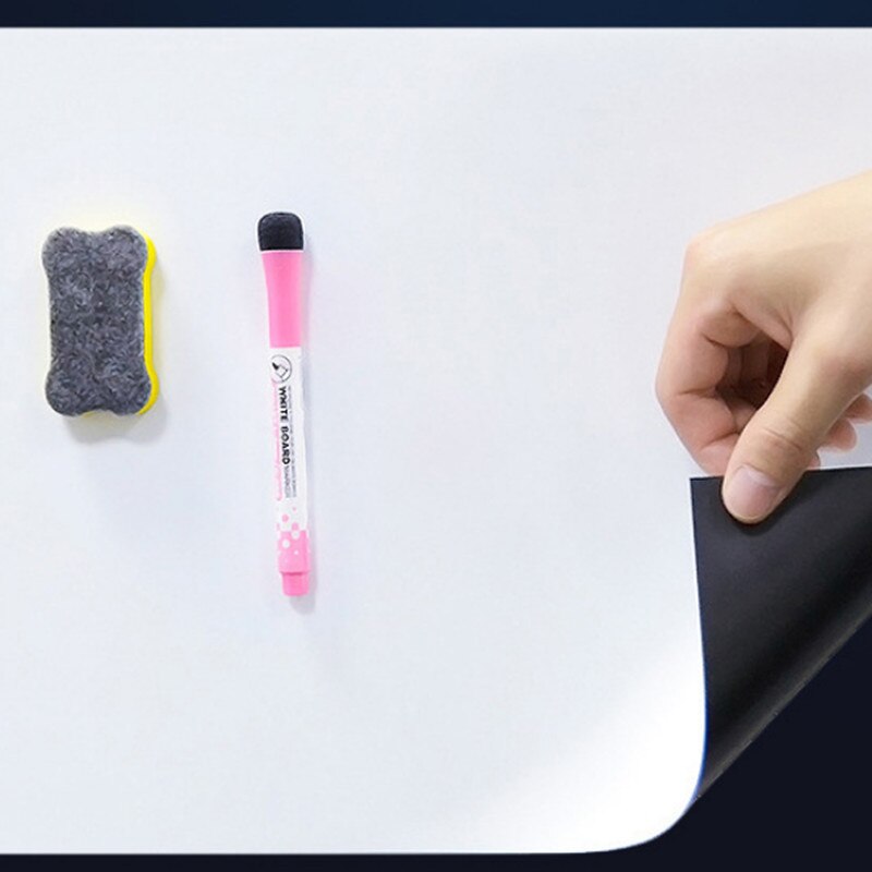 Magnet whiteboard A4 soft magnetic board, Drying Erase drawing Office Flexible Pad and recording board For Fridge Refrigerator