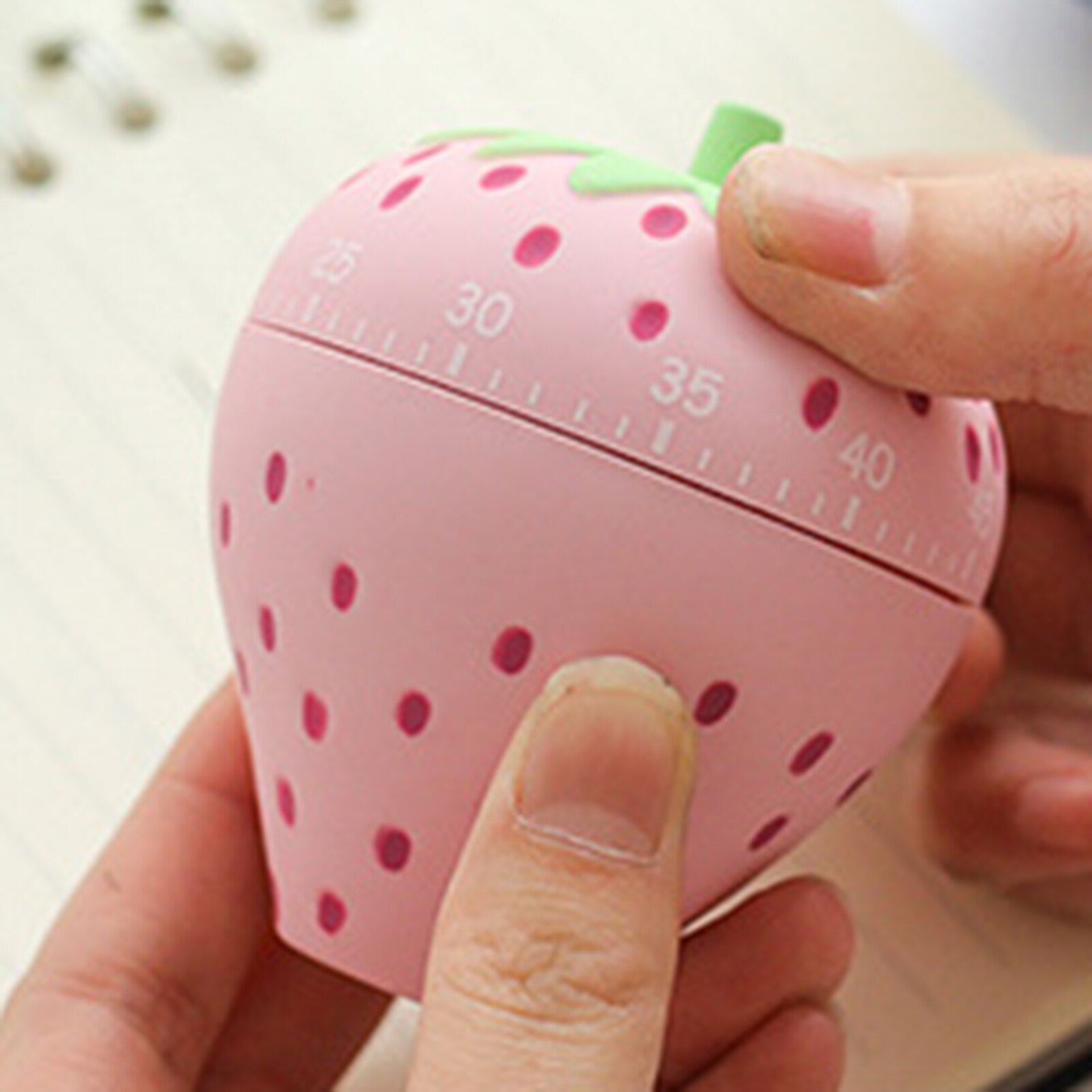 Kitchen Mechanical Timer Cute Strawberry Kitchen Timer Reminder Can Be Set To 1-60 Minutes Suitable For Kitchen