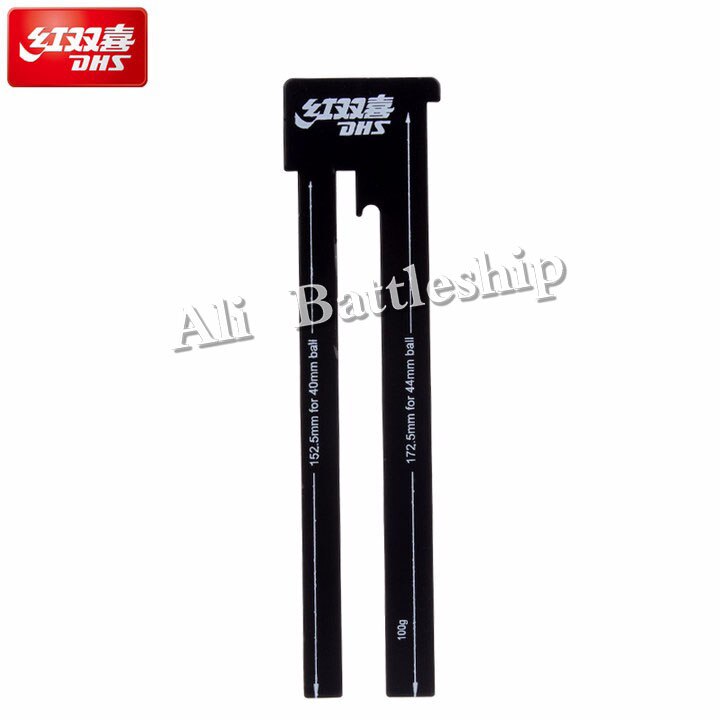 DHS table tennis umpire standard net measurer ruler for table tennis games ping pong ruler accessories