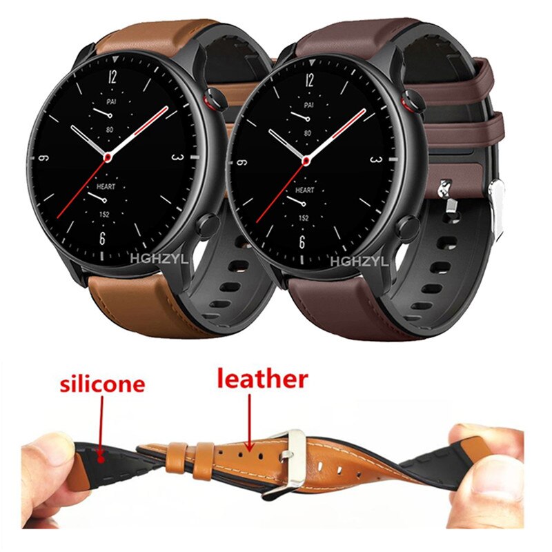 Bracelet Band Silicone For Amazfit GTR4 GTR 3 Pro Watch Strap For Amazfit Pace Stratos 3 2 GTR 47mm 42mm Correa