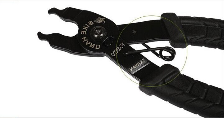 BIKEHAND YC-335CO bicicleta cadena enlace rápido abrir cerrar herramienta Alicates para eslabón maestro bicicleta Botón de cadena mágica pinza de herramientas de eliminación