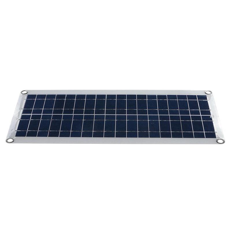 5V 30W Flexibele Polysilicium Zonnepaneel Outdoor Portable Solar Charger Panel Klimmen Reizen Snellader Zonnepaneel