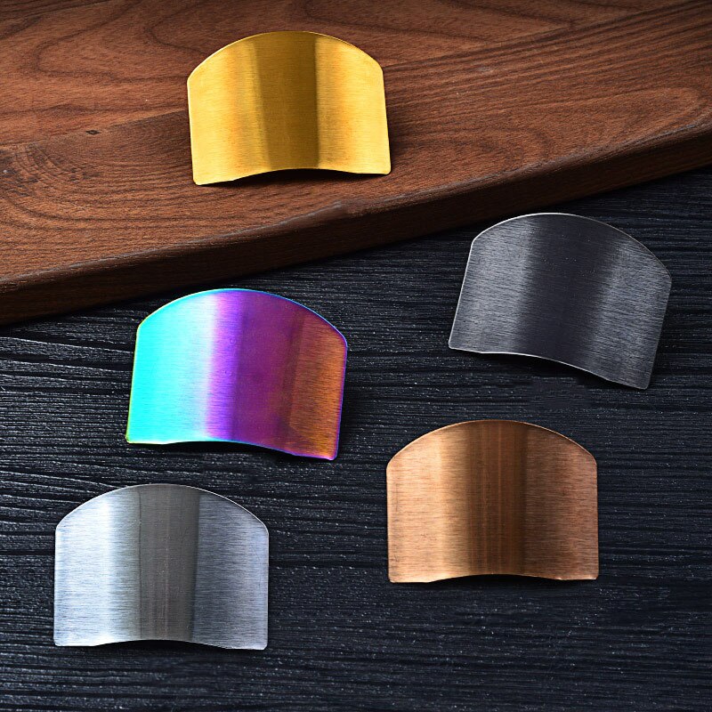 Stainless Steel Kitchen Finger Protection Tools Knife Cutting Hand Fingers Protector Knives Fingertips Tool Kitchen Gadgets