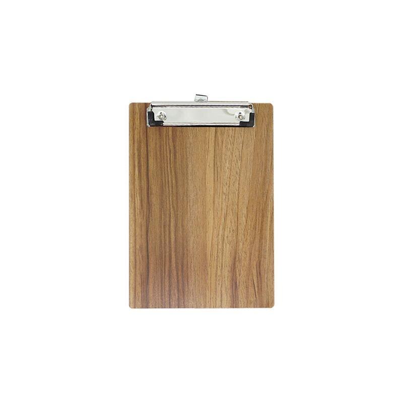 Portable A4 A5 Wooden Writing Clipboard File Hardboard Document Holder Office Stationery 746D: Red