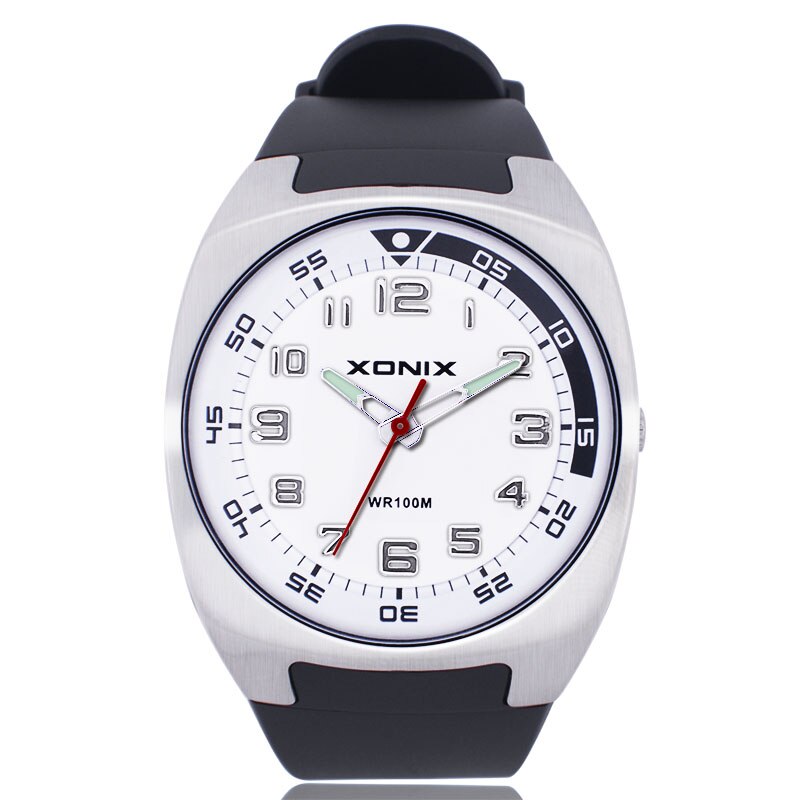 2022 Gouden Merken Heren Sport Casual Horloge Quartz Analoog Waterdicht 100M Hars Pu Strap Swim Duiken Su