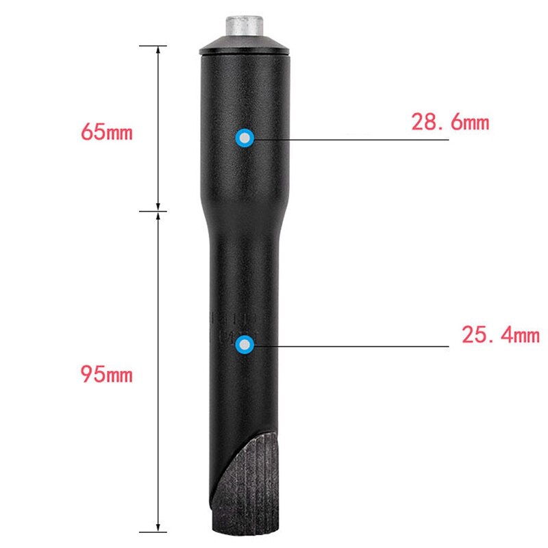 Cykel framgaffel adapter 25.4mm vägcykel stam ökat kontrollrör förlänga styret cykling delar
