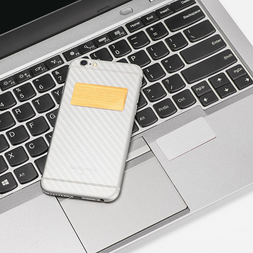 2pcs Lightweight Gold Silver Stickers Anti EMF Shield Radiation Protection Shield Stickers For Camera Cell Phone Laptop Unversal