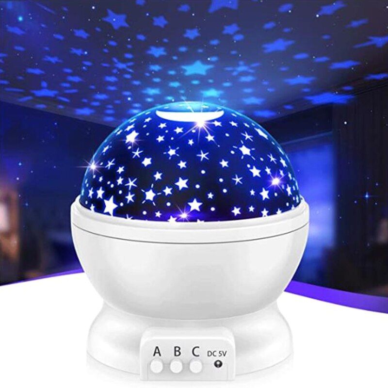 Projecteur Galaxie Ainael - Veilleuse Étoiles Et Météores Pour Chambre (USB-C)