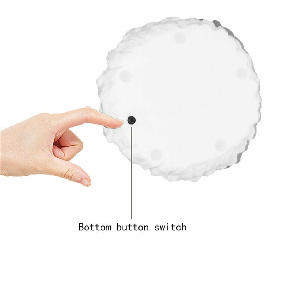 3D Print Rocket Night Light LED Desk Lamp Space Shuttle for Home Decor