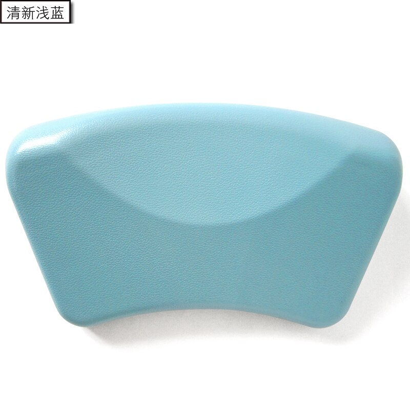 Bath Pillow Bathtub Pillow Head Pillow soft bath headrest Cushion Spa Home Bathroom Accessories Bath Tub Bathtub Accessories: sky blue