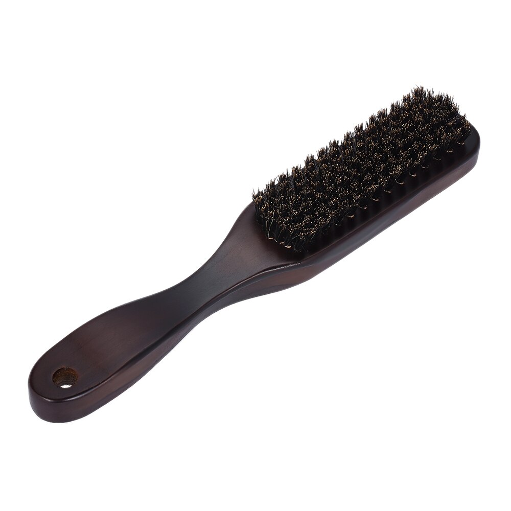 Cepillo de barba Facial para hombre, peine de bigote de madera, cepillo de afeitar para hombres, cepillo de pelo Facial multifuncional