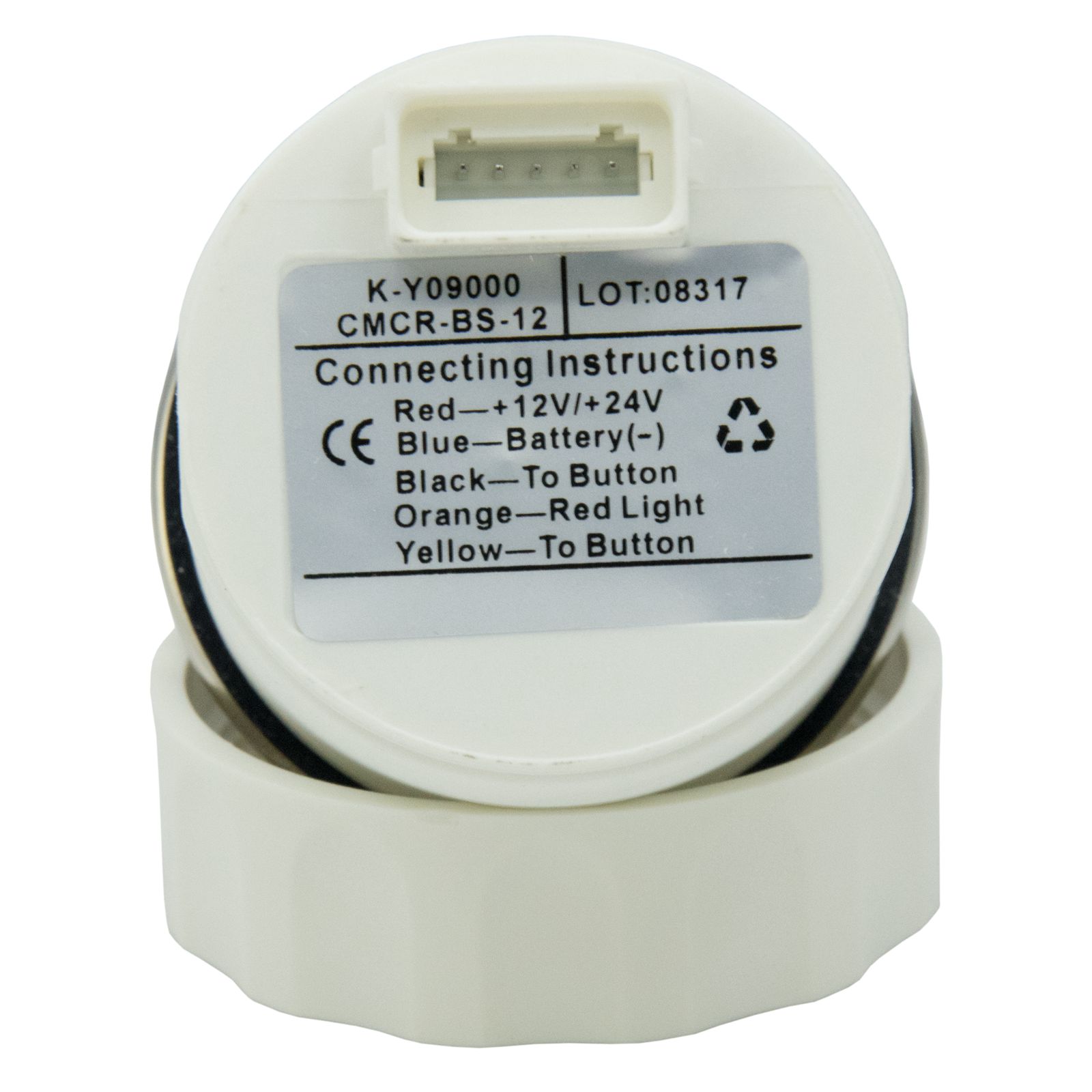 KUS – horloge étanche à Quartz, pour bateau, voiture, Marine, RV, cadran 12 h, 12V/24V
