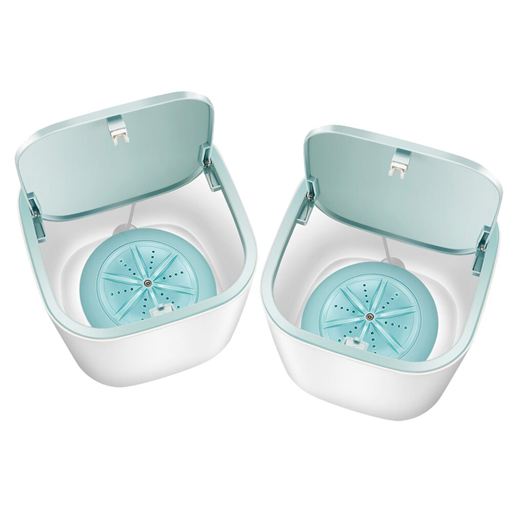 2 stücke Mini Waschmaschine Kleidung Reiniger Washer USB 18W Reise RV Wohnmobil