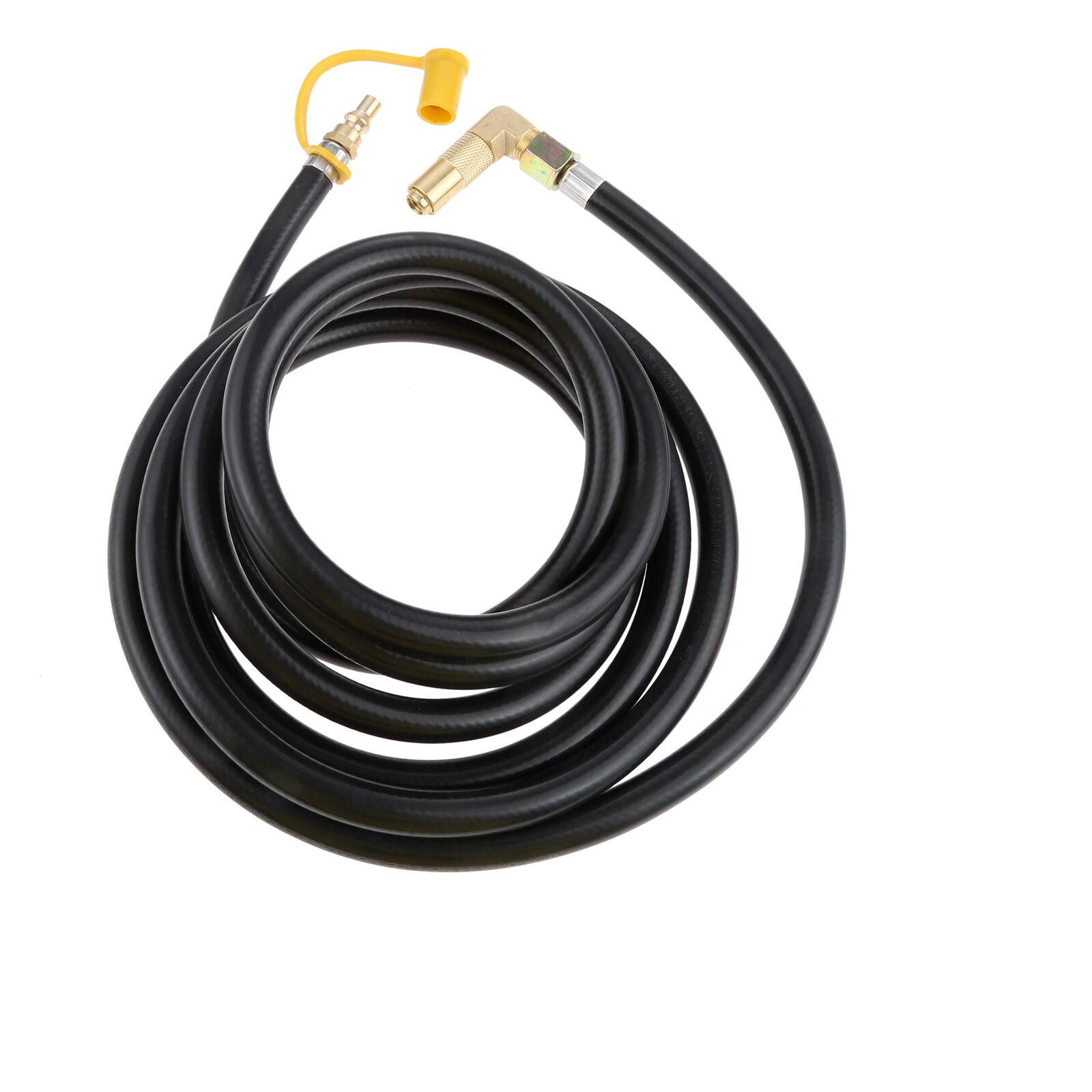 Propane Elbow Adapter Fitting with Extension Hose 12Ft RV Quick-Connect Kit fit for Blackstone 17"/22" Griddle